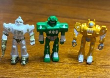 Lot Of 3 Soma Sonic Rangers Mini Warrior Figures. Used Condition