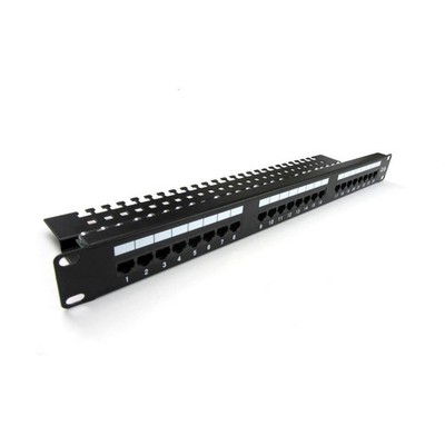 Patch panel Digitus 19'' 24x RJ45 UTP cat. 5e z tacką Digitus