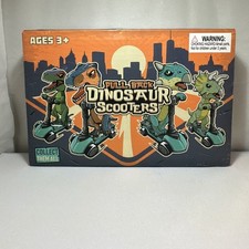 Dinobros Pull Back Dinosaur Scooters Toy Set Ages 3 D4214A 2023