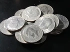 1976 BICENTENNIAL HALVES FULL ROLL CIRCULATED INDEPENDENCE HALL $10 FACE #250