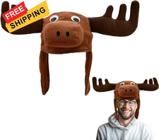 Nicky Bigs Novelties Adult Funny Plush Animal Hat Bird Themed Headwear... 