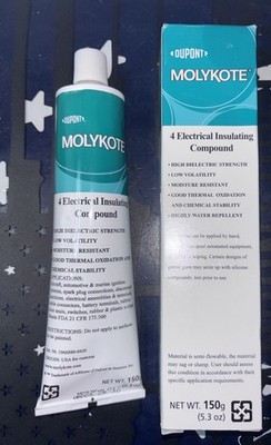 DuPont Molykote 4 Electrical Insulating Compound  150g  5.3 Oz     EXP 09/2030