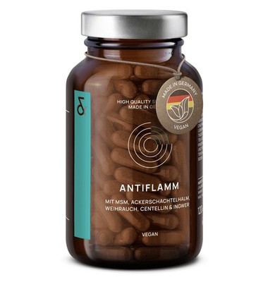 ANTIFLAMM - Weihrauch MSM Ackerschachtelhalm Ingwer Gotu Kola Boswellia Kapseln