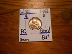 1942S Lincoln Cent Gem BU+ TERRIFIC!!!! PQ!!!! TOUGH DATE!!!!!!