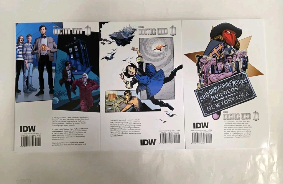 Doctor Who - EL OJO DE ASHAY 2, SKY JACKS 3, MANO DEL HOMBRE MUERTO 3 - IDW - TPB Foto 2 de 2