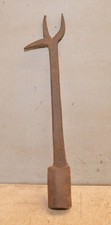 Antique blacksmith forged whaling tool rare harpoon collectible primitive head