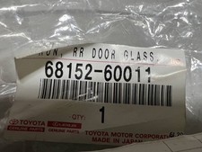 Toyota Land Cruiser Lexus Lx450 91-97 Genuine Oem Rear Door Glass Run Left Side Toyota Land Cruiser Lexus Lx450 91-97 Genuine Oem Rear Door Glass Run Left Side