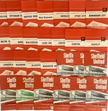 SHEFFIELD UNITED HOME PROGRAMMES ~ 1962 to 1968 ~ YOU CHOOSE WHICH ONES YOU WANT