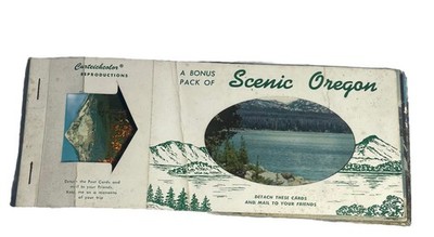 Vintage Postcards Lot Of 12 Scenic Oregon Anderson Sundry Co Unused