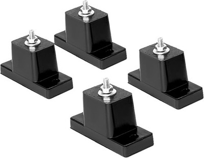 Mini Split Wall Mounting Bracket 4 Pack Rubber Vibration Isolator Mini Split Pad