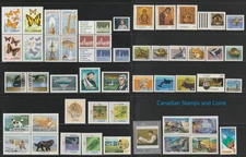 Canada Year Group 1988, Full Annual Collection, Complete Set of 51 Stamps, MNH