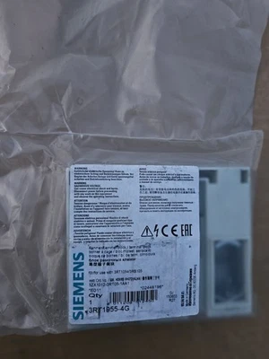 Siemens 3RT1955-4G CONTACTOR BOX TERMAINALS FOR 3RT1.54 — General Accessories