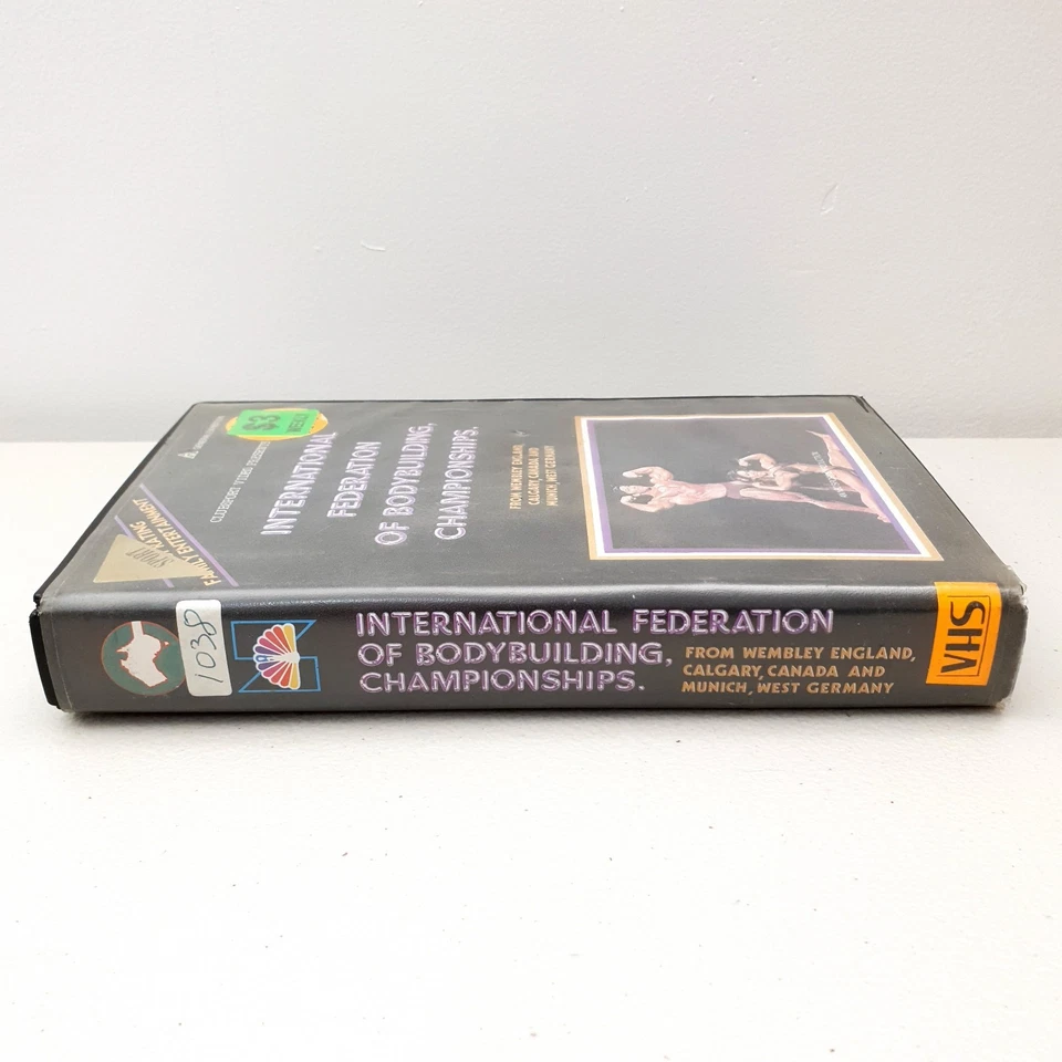 IFBB Mr Olympia 1982 1983 VHS *Ultra Rare Footage* Zane Platz Haney Viator - Image 3 of 4
