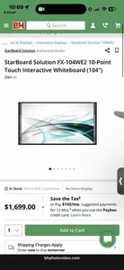 104” Touch starboard