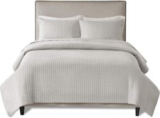 510 Design 100 Polyester 3-piece King/ California King Coverlet set Gray