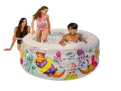 Neu Intex Aufblasbarer Pool Garten Outdoor Sommer Planschbecken 60''x 22''