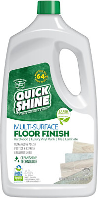 Multi Surface Floor Finish 64Oz | Cleaner & Polish to Use on Hardwood, Laminate,