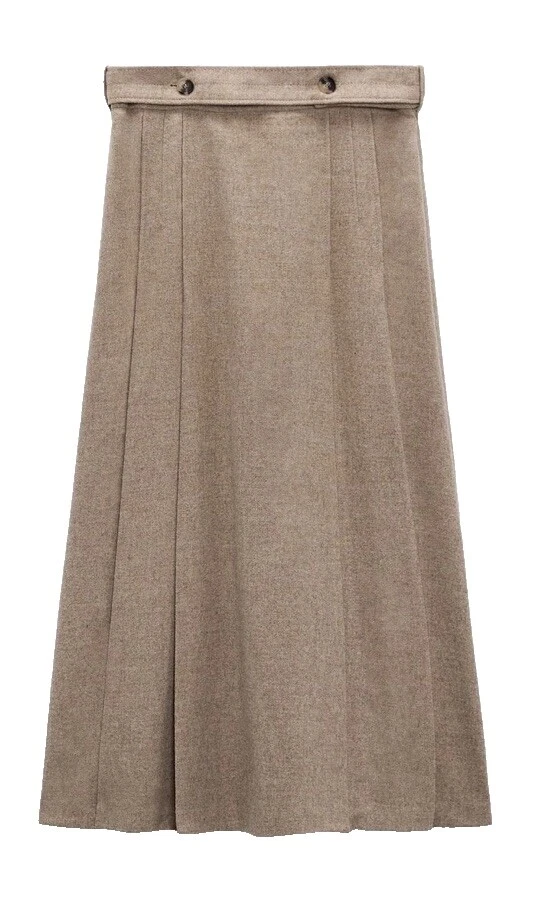 Wool Flare Skirts for Women