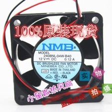 NMB 2408NL-04W-B40 6020 6CM 12V 0.12A industrial inverter cooling fan
