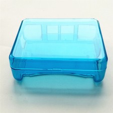 Clear Blue Hard Case Cover Protector For Nintendo Game Boy Advance SP GBA