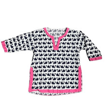 Pottery Barn Kids Whale Swim Coverup or Tunic Top Size 6-12 months