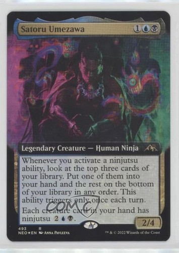 Magic: The Gathering - I Molti Viaggi Di Azusa // Somiglianza Del Cercatore (172) - Versione Foil - Kamigawa: Dinastia Neon