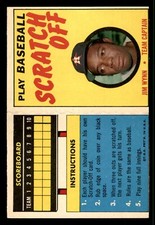 1970 Topps Scratch-Offs Baseball #23 Jim Wynn VG *d2