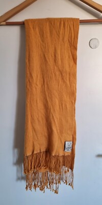 Genuine Vintage Real Cashmere Wool Pashmina Scarf Rare