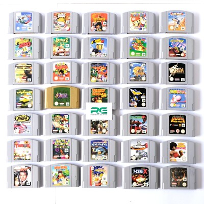 Nintendo 64 N64 Games Buy a Game or Bundle Up Genuine PAL Cart Only  UK
