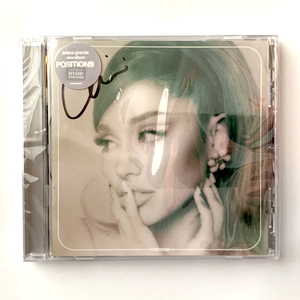 Ariana Grande Signed Autograph Autographed Positions CD ...