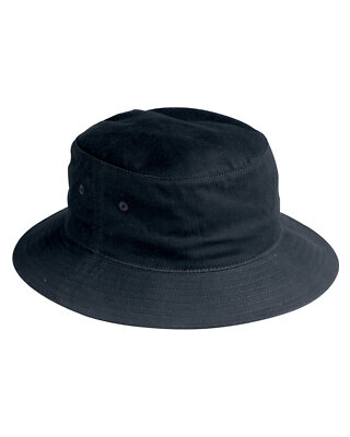 Big Accessories BX003 Unisex 100% Brushed Cotton Twill Hat Crusher Bucket Cap