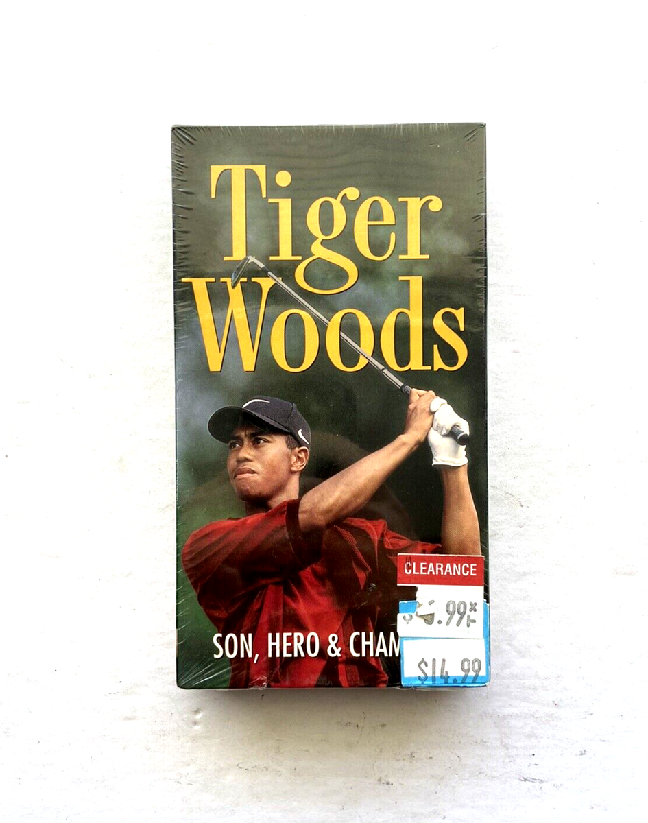 20th Century Fox Tiger Woods Son, Hero, Champion 'Sealed' VHS
