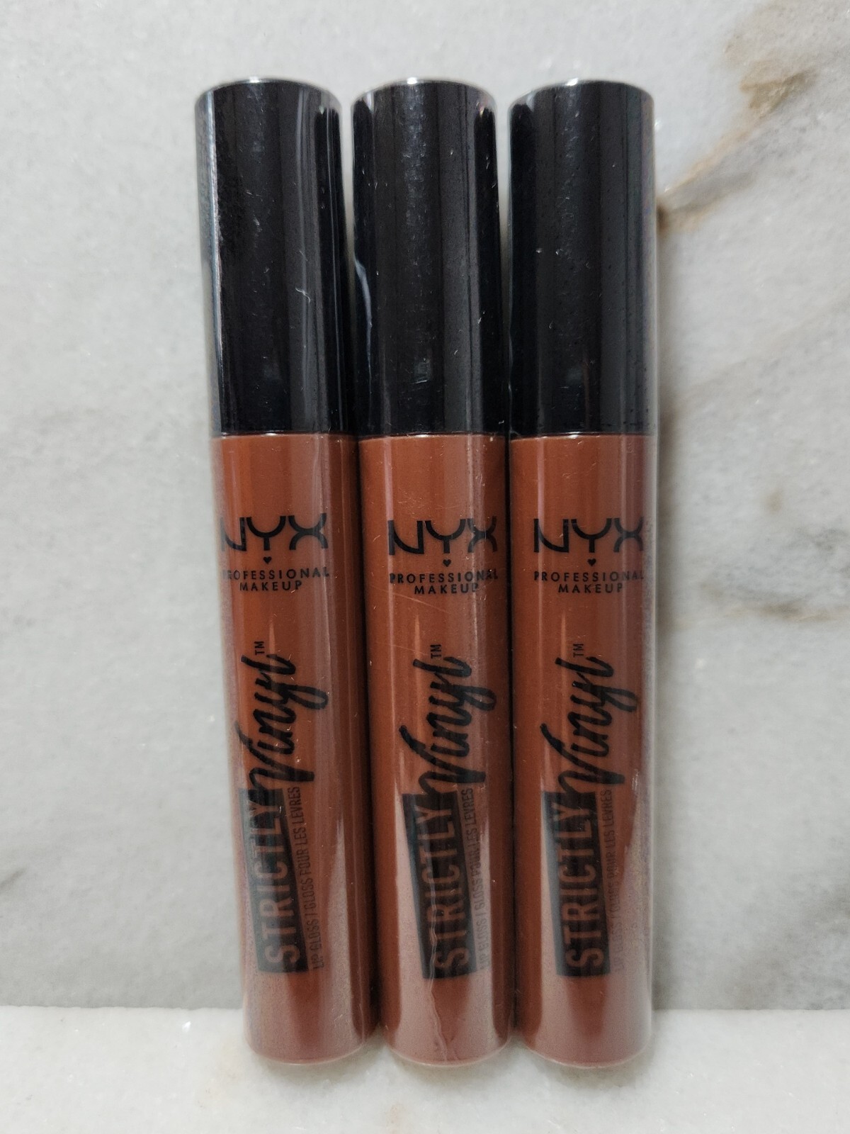 3 NYX Professional Makeup Strictly Vinyl Lip Gloss SVLG06 Bombshell. eBay