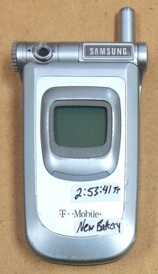 Samsung SGH-V205 - Silver ( T-Mobile ) Super Rare Phone - 02:53:41