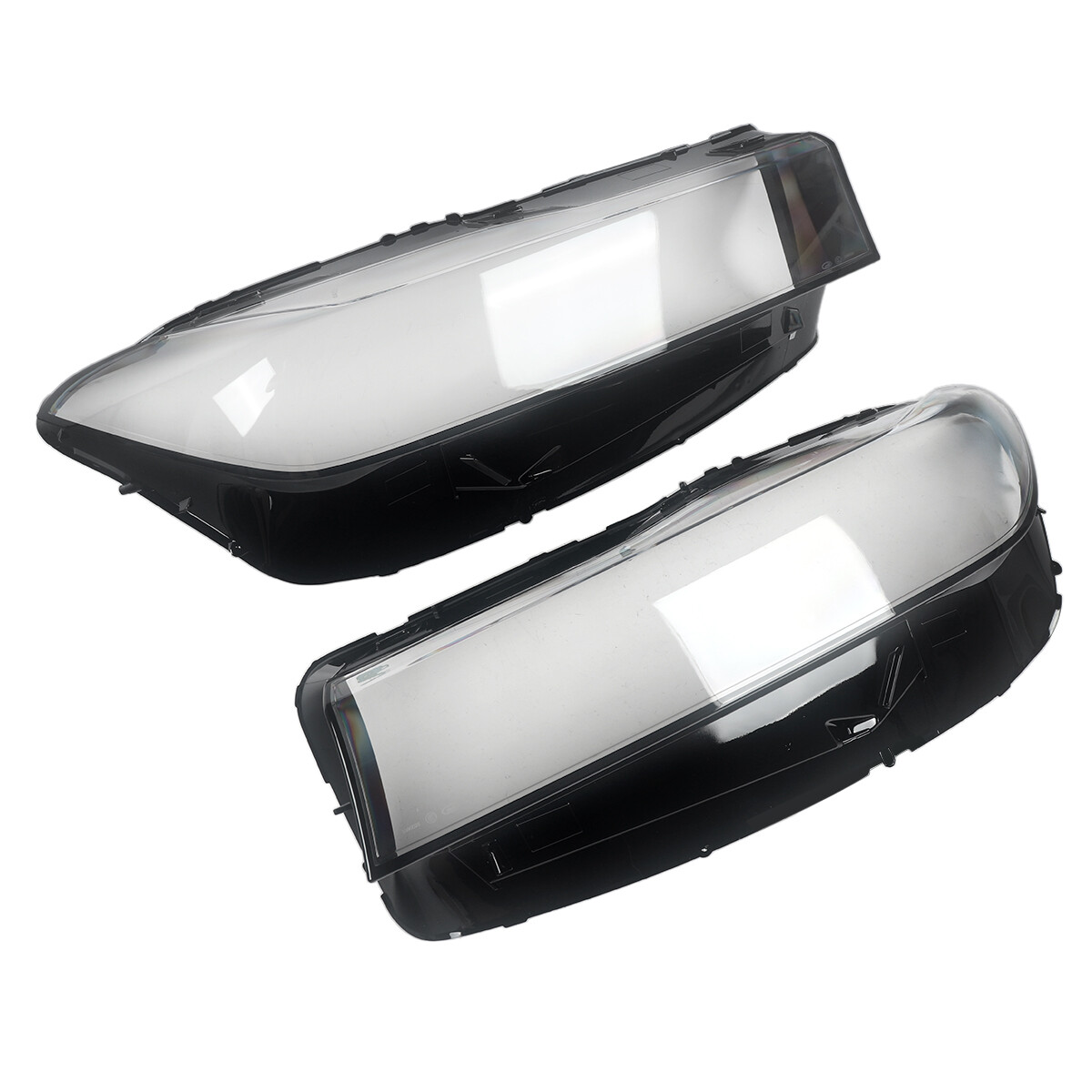 Pair FOR BMW 7 SERIES G11/G12 19-22 Headlight Headlamp Plastic Clear Lens Cover