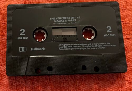 THE MAMAS AND THE PAPAS-CASSETTE TAPE-THE VERY BEST OF THE MAMAS AND THE PAPAS - Picture 3 of 6