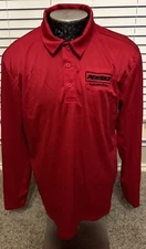 Penske Automotive - Port Authority - Mens XL Long sleeve Polo Red