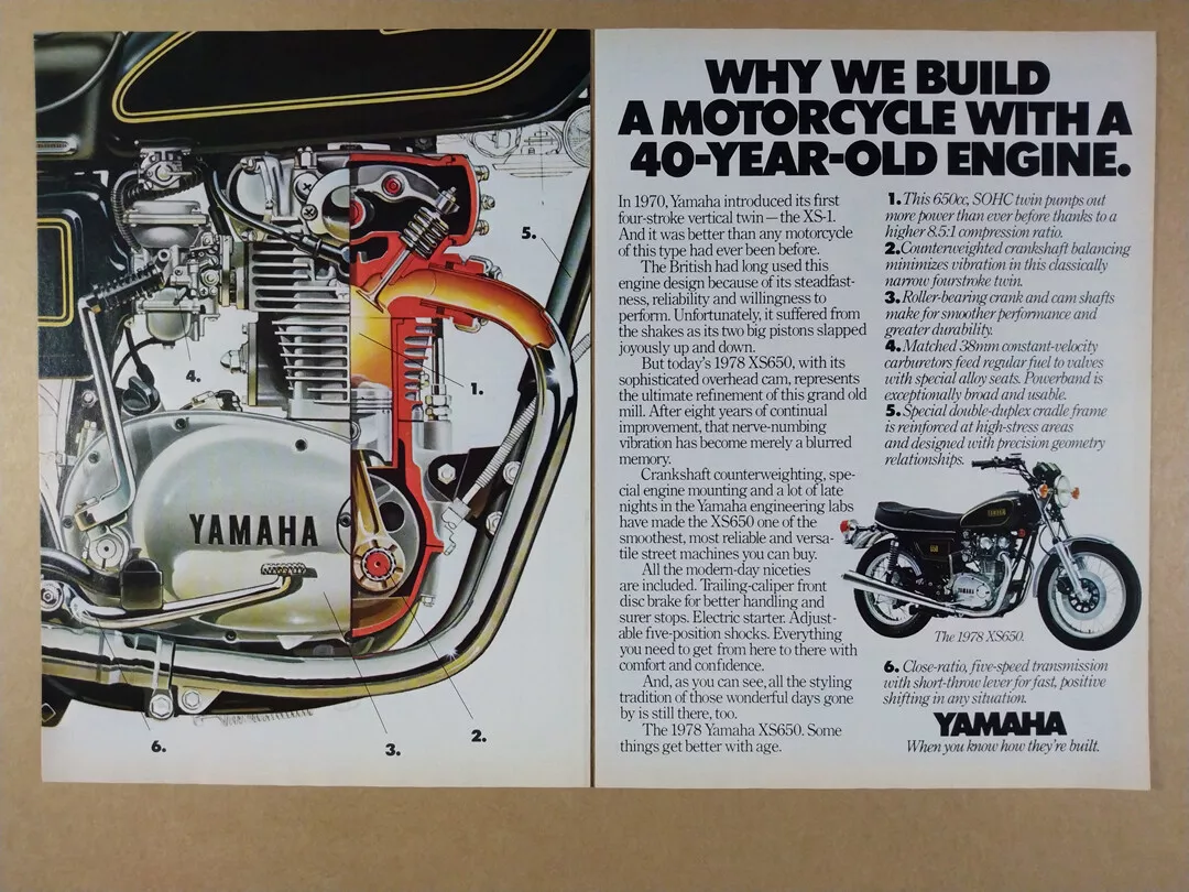 Ebay xs650 top
