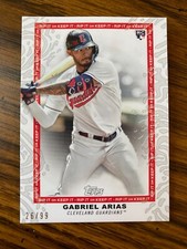 2022 Topps Rip GABRIEL ARIAS Dare to Tear RIPPED Base RC 26/99 Guardians