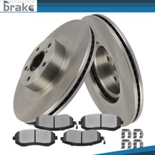For Subaru Legacy 2.5i Sedan 2006-2009 Front Brake Discs Rotors And Ceramic Pads