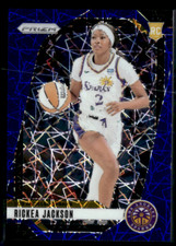 2024 Panini Prizm WNBA - Rickea Jackson #60 Blue Velocity Prizm (RC)