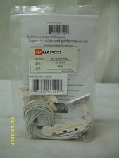 NAPCO - Alarm System Gold Series Magnetic Contacts - 10 Pack ~ NC-SL050-UMCL 