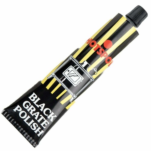 Hotspot Black Stove and Grate Polish 75ml Fireplace and Stove Cast Iron