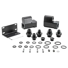 Universal Flex Fuel Sensor Adapter 6AN 8AN Kits Black
