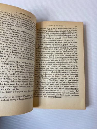 Mansfield Park by Jane Austen 1983 Vintage Oxford Worlds Classics Paperback Book - Picture 11 of 11