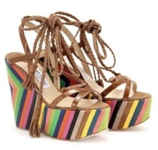 Jimmy Choo New Multicolor Wedge Size 40