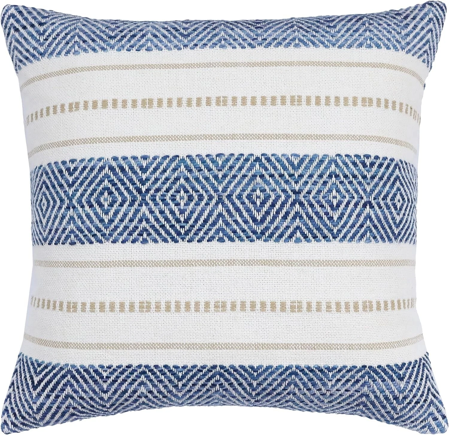Pillow Multicolor Cushion Cover 20x20" Handwoven Luxury Home Decor Gift Set of 2