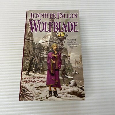 Wolfblade High Fantasy Paperback Book by Jennifer Fallon from TOR Books 2004
