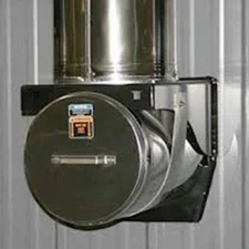 Chimney Tee Kit, Stainless Steel, 8" ID, Central Boiler p/n 2500433.