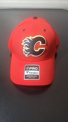 Fanatics NHL Authentic Pro Calgary Flames Flex Fit Hat M/L